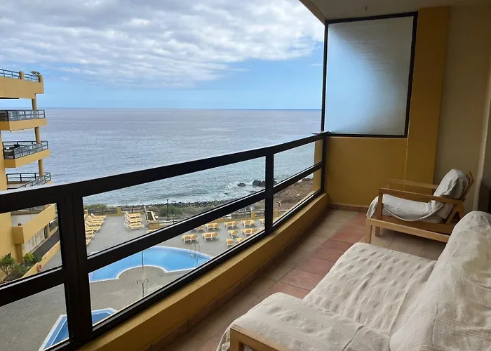 Apartment Edificio Agua Marina Panoramic View On First Line San Miguel de Abona